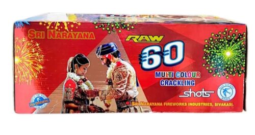 60 Shot Multicolour — Multi shots by Sadhana Crackers