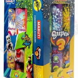 2" Fancy 3 Pcs — Sky display by Sadhana Crackers