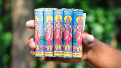 4" Laskhmi — One sound crackers by Sadhana Crackers