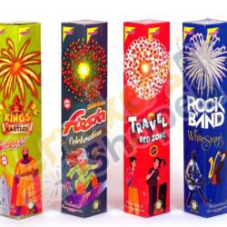 2" Fancy — Sky display by Sadhana Crackers