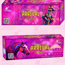 15 shot multicolour — Sky display by Sadhana Crackers