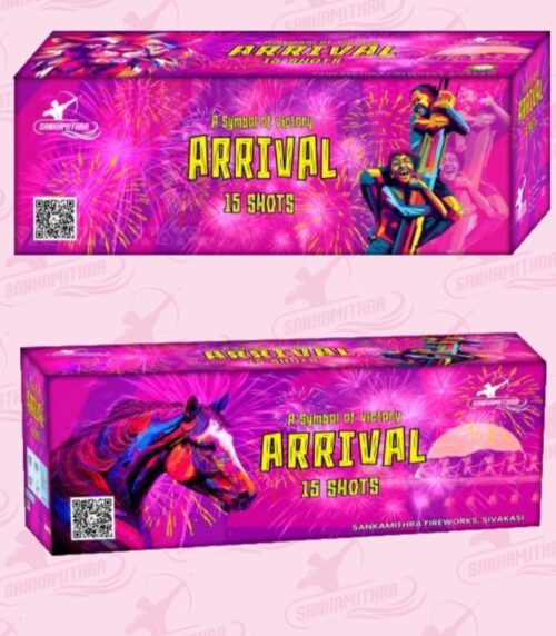 15 shot multicolour — Sky display by Sadhana Crackers