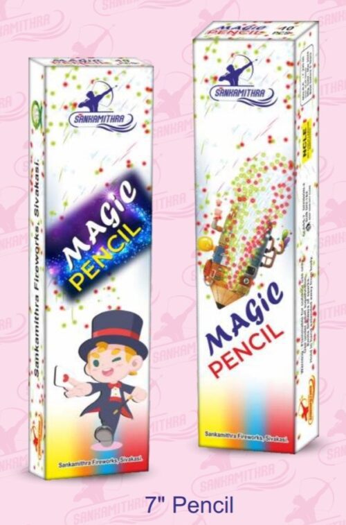 7" Pencil — Ropes and candles by Sadhana Crackers