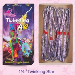 1.5 Twinkling Star — Ropes and candles by Sadhana Crackers