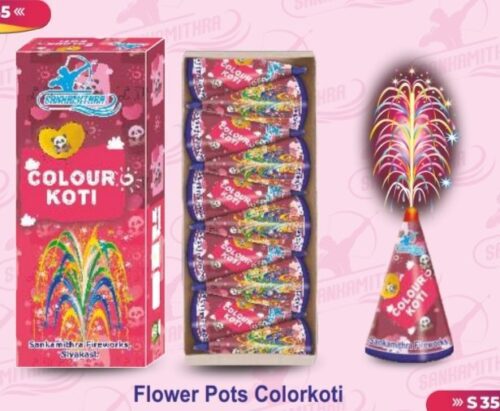 Colour Koti — Flower Pots by Sadhana Crackers