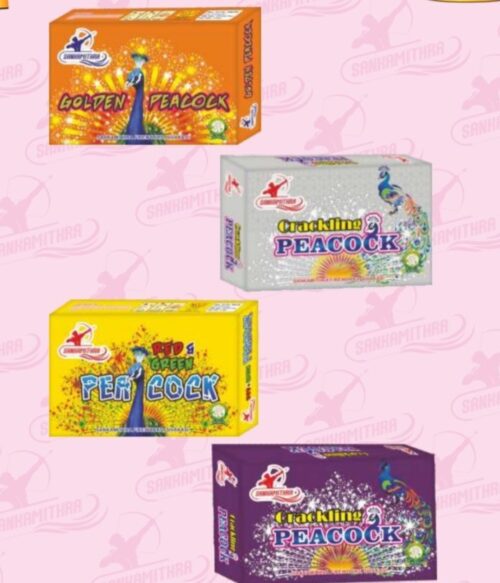 Peacock Dance(4 colours) — Fountain items by Sadhana Crackers