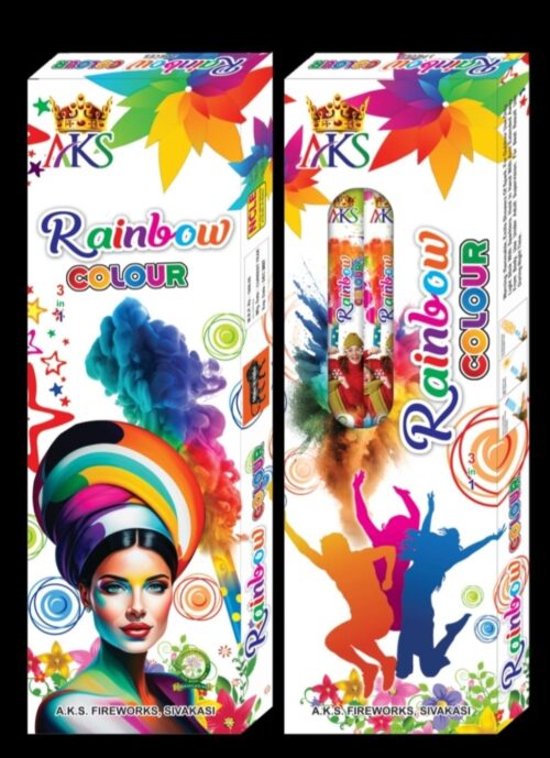 Color smoke(3 piece) — Sky display by Sadhana Crackers