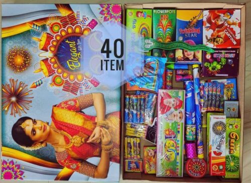40 Items Gift Box — Gift box by Sadhana Crackers