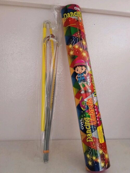 Dancing Umbrella (Rotating Sparkling ) — Ropes and candles by Sadhana Crackers